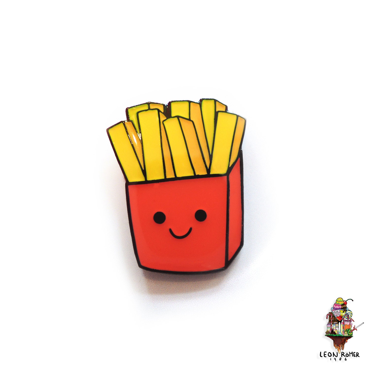 Pommes-Frites-Pin - Fröhliche Pommes Pommes-Frites-Pin - Fröhliche Pommes von LeonRomerStore