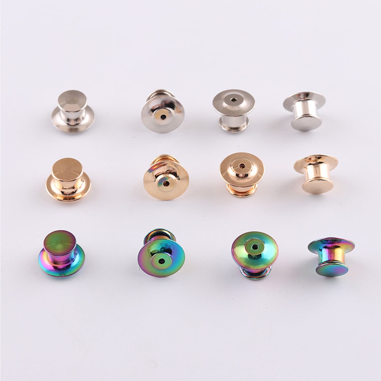 Verschlussverschlüsse Für Emaille-Anstecker - Verschlussverschluss in Silber, Gold Und Regenbogen Verschlussverschlüsse Für Emaille-Anstecker - Verschlussverschluss in Silber, Gold Und Regenbogen von LeonRomerStore