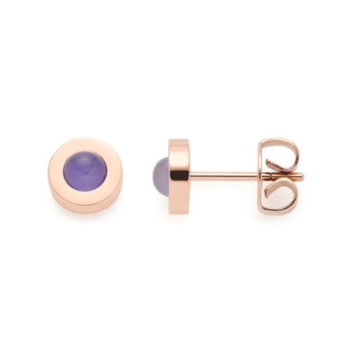 JEWELS BY LEONARDO Ohrstecker rosegold/lavendel Isa Sommer Special von Leonardo Jewels