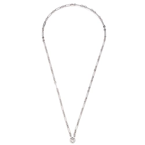 Leonardo Jewels Lenka Halskette, Kette aus Edelstahl mit Clip&Mix Verschluss, silber, 80 cm Länge, Glieder-Kette Damen Schmuck, 022879 von Leonardo Jewels