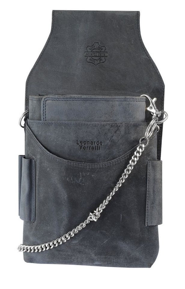 Leonardo Verrelli Geldbörse 3000493 Leonardo Verrelli Echtleder Kellnergeldbörse von Leonardo Verrelli