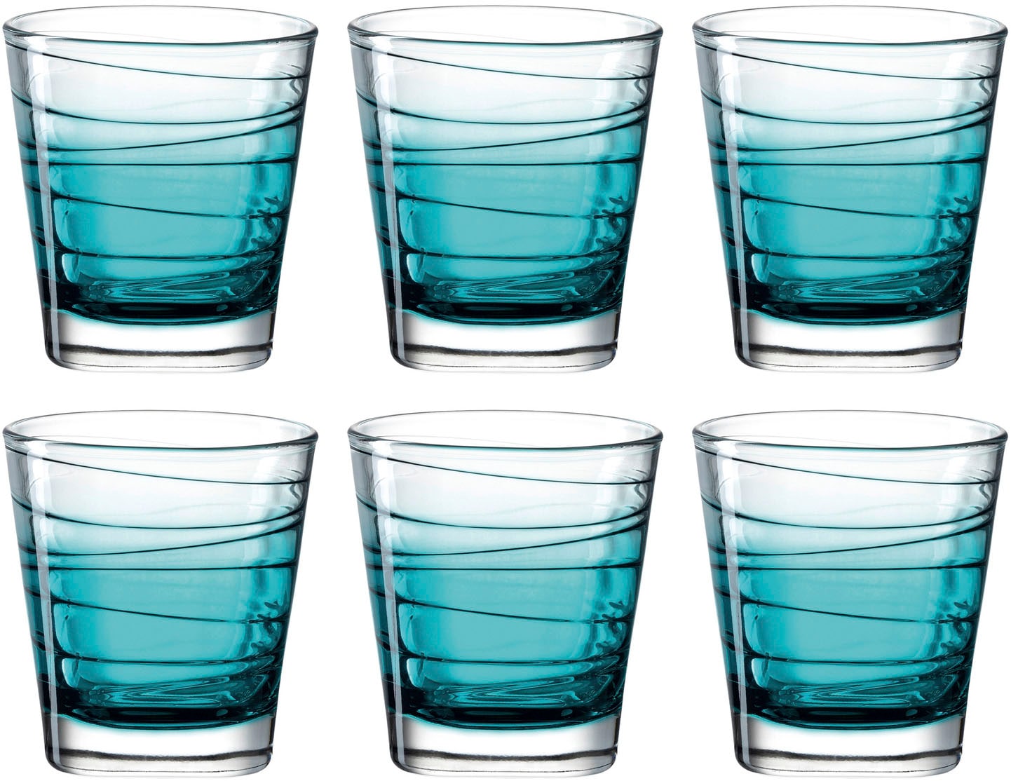 LEONARDO Whiskyglas "VARIO STRUTTURA" 250 ml, 6-teilig von Leonardo