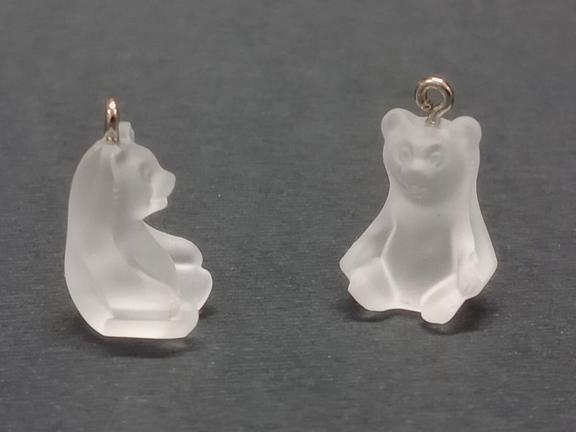 Anhänger, Bär Oder Pinguin Swarovski ® 6553/4 6555/5 Größe 20 Mm. Satin 1/2 Loch Original Vintage Selten Nicht Erhältlich Großhandel von LeonardoVintage