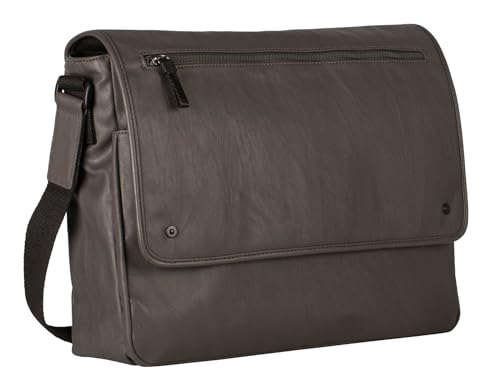Leonhard Heyden Cult Messenger Bag L Grey von Leonhard Heyden