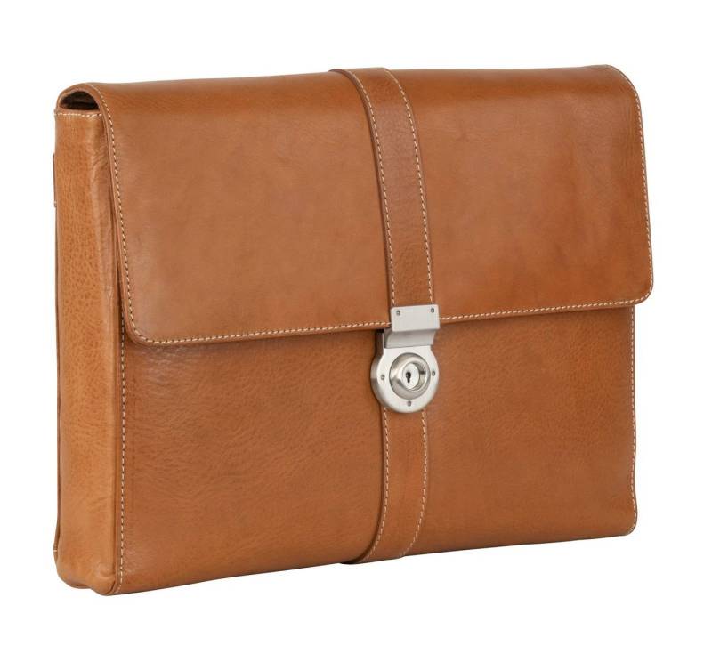 Leonhard Heyden Aktenmappe Conference Briefcase, aus echtem Leder von Leonhard Heyden