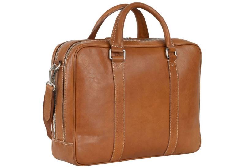 Leonhard Heyden Aktentasche Bergamo, Leder von Leonhard Heyden
