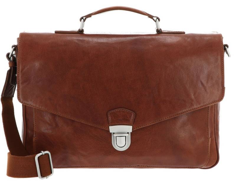 Leonhard Heyden Aktentasche Briefcase 1 Compartment (Set, 2-tlg), aus echtem Leder von Leonhard Heyden