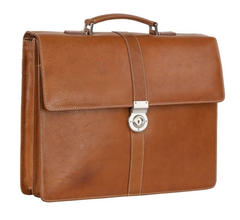 Leonhard Heyden Aktentasche Briefcase 2 (Set, 2-tlg), aus echtem Rindsleder von Leonhard Heyden