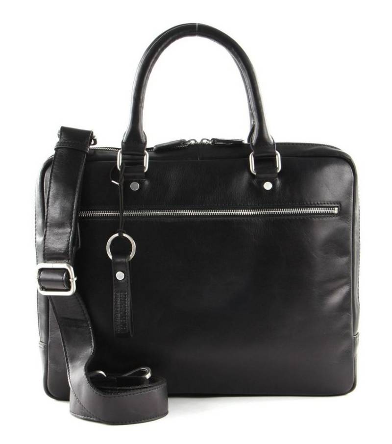 Leonhard Heyden Businesstasche Zipped Briefcase 1 Compartment (Set, 2-tlg), aus echtem Rindsleder von Leonhard Heyden