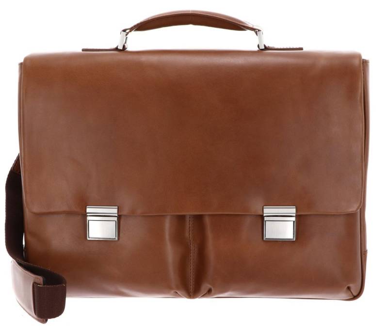 Leonhard Heyden Aktentasche Briefcase 2 Compartments (Set, 2-tlg), aus echtem Rindsleder von Leonhard Heyden