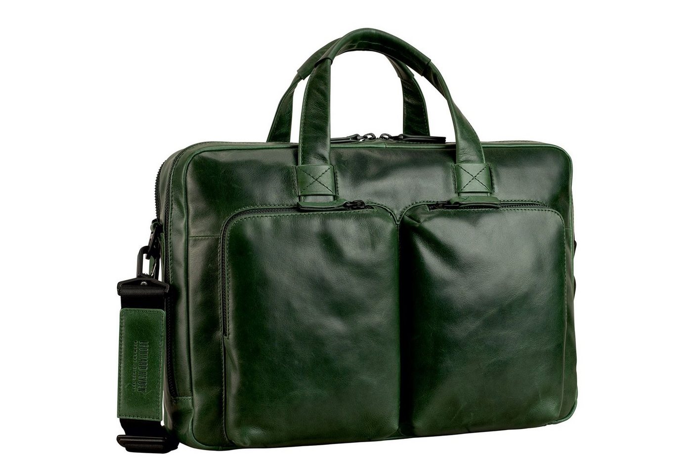 Leonhard Heyden Aktentasche Porto, Leder von Leonhard Heyden