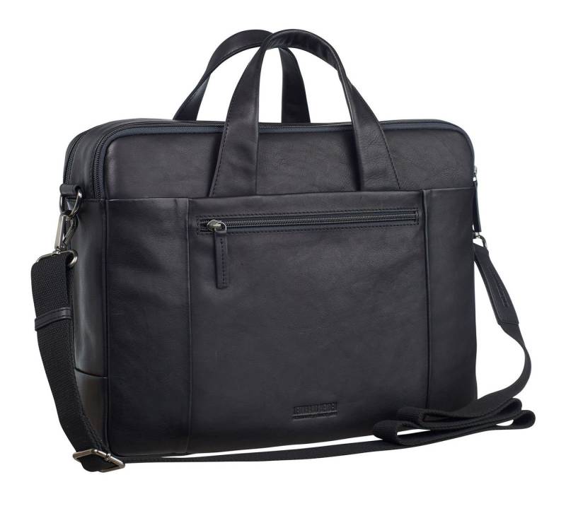 Leonhard Heyden Aktentasche Zipped Briefcase 2 Compartments (Set, 2-tlg), aus echtem Rindsleder von Leonhard Heyden