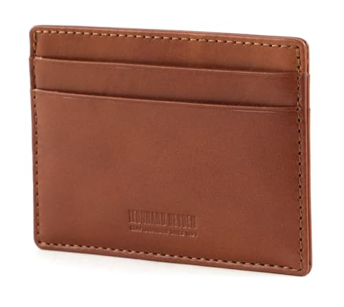 Leonhard Heyden Cambridge Card Case Cognac von Leonhard Heyden