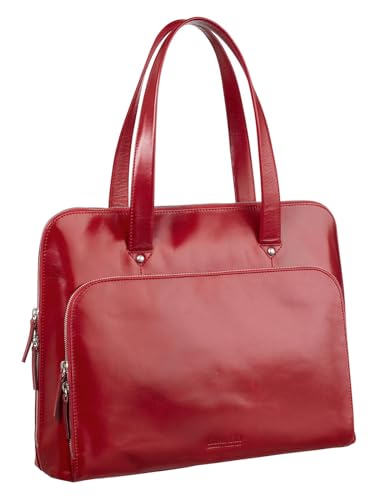 Leonhard Heyden Cambridge Schultertasche Leder 41 cm Laptopfach von LEONHARD HEYDEN