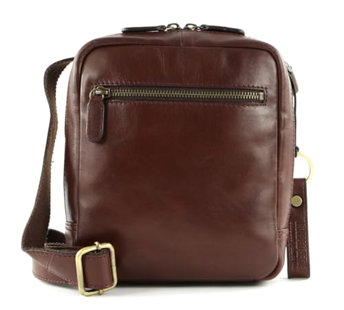 Leonhard Heyden Cambridge Body Bag S Redbrown von Leonhard Heyden