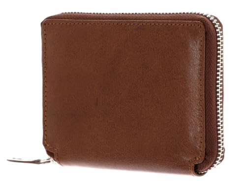 Leonhard Heyden Cambridge Zip Around Wallet Cognac von Leonhard Heyden