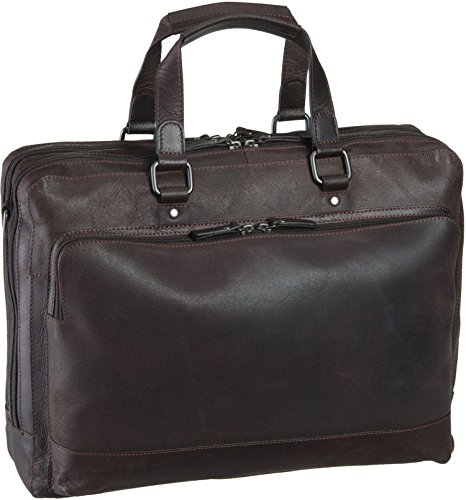 Leonhard Heyden Dakota Aktentasche Leder 40 cm Laptopfach von LEONHARD HEYDEN