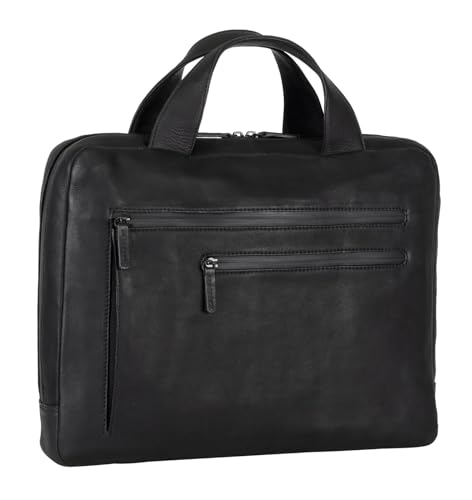 Leonhard Heyden Den Haag Briefcase 1 Compartment Black von Leonhard Heyden
