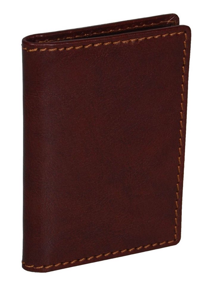 Leonhard Heyden Geldbörse Bilfold Card Case, aus echtem Leder von Leonhard Heyden