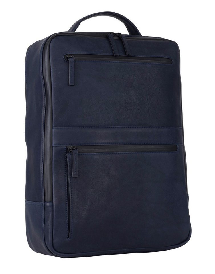 Leonhard Heyden Laptoprucksack Backpack (Set, 2-tlg), aus echtem Rindsleder von Leonhard Heyden