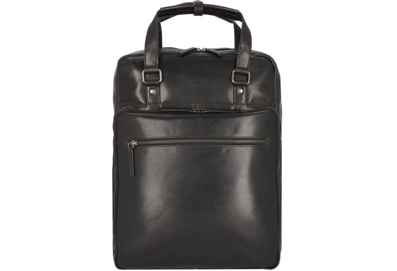 Leonhard Heyden Laptoprucksack Roma, Leder von Leonhard Heyden