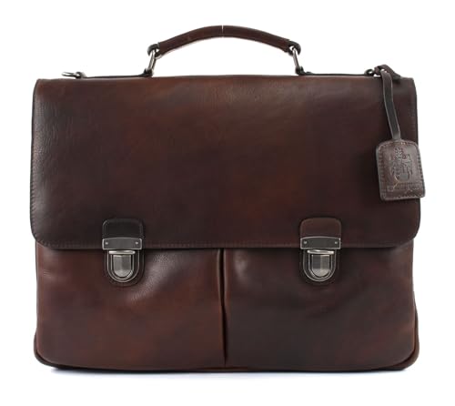 Leonhard Heyden Roma Aktentasche Leder 41 cm Laptopfach von LEONHARD HEYDEN