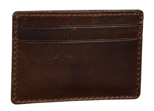 Leonhard Heyden Roma Credit Card Holder Brown von Leonhard Heyden