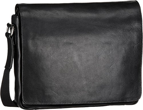 Leonhard Heyden Roma - Umhängetasche M Leder 13" 32 cm braun von Leonhard Heyden