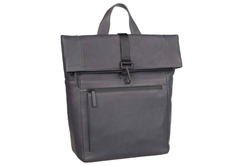 Leonhard Heyden Rucksack Den Haag Roll Top - Rucksack 14" 40 cm (grau) von Leonhard Heyden