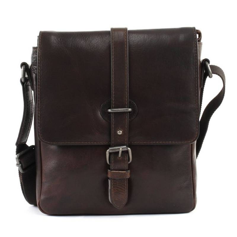 Leonhard Heyden Umhängetasche Messenger Bag, aus echtem Leder von Leonhard Heyden