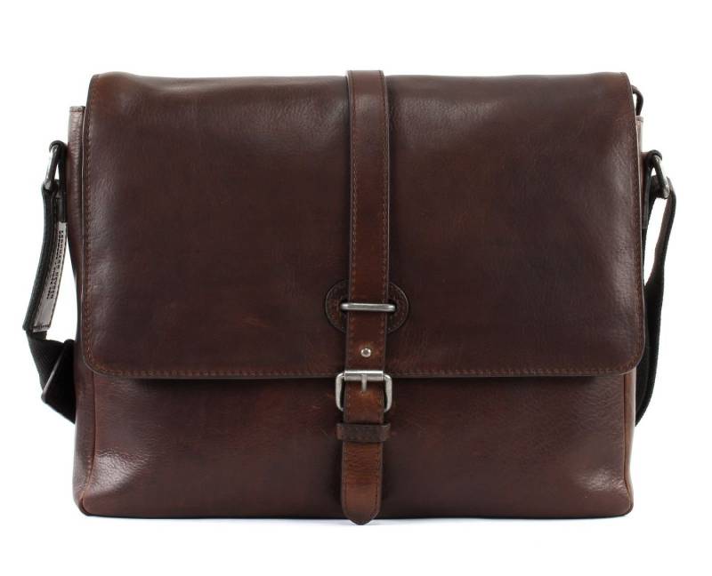Leonhard Heyden Umhängetasche Messenger Bag, aus echtem Leder von Leonhard Heyden
