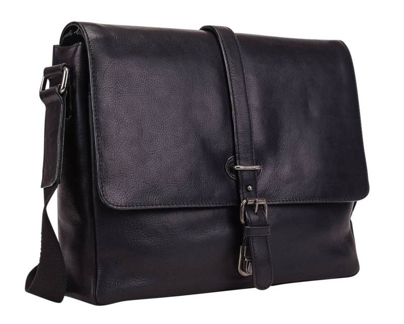 Leonhard Heyden Umhängetasche Messenger Bag, aus echtem Leder von Leonhard Heyden