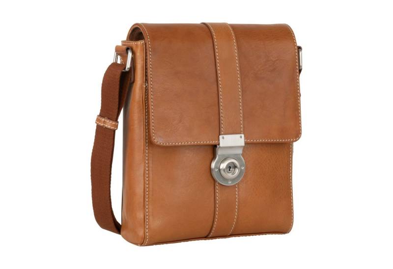 Leonhard Heyden Umhängetasche Messenger Bag, aus echtem Rindsleder von Leonhard Heyden