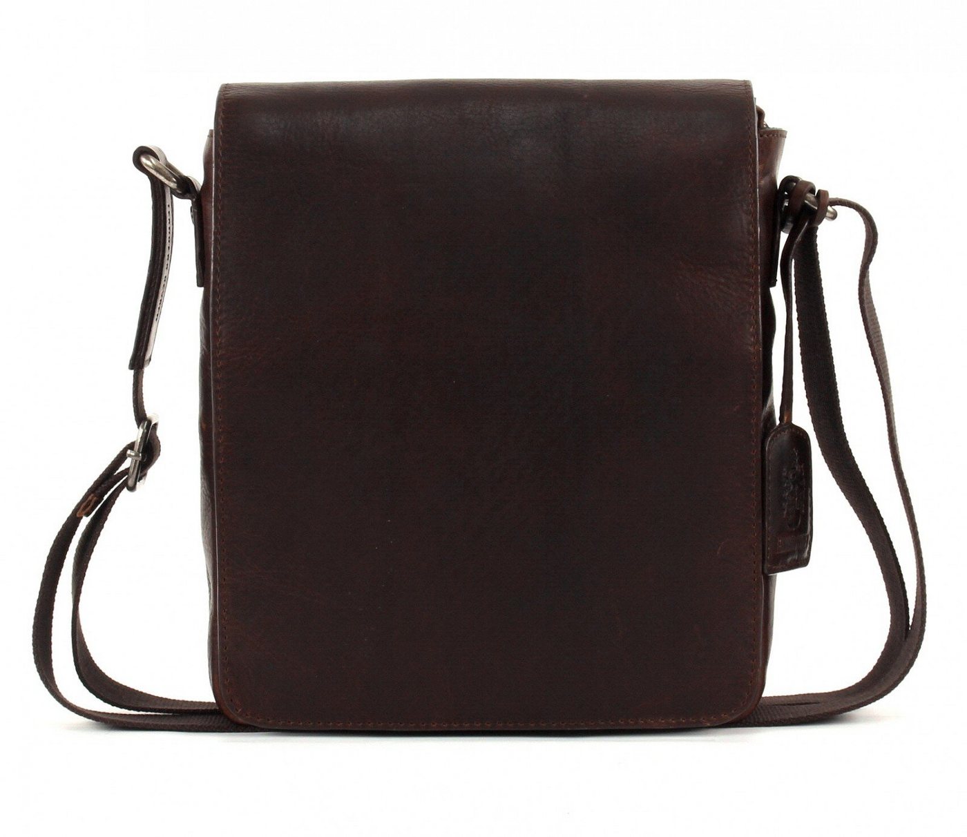Leonhard Heyden Umhängetasche Messenger Bag, aus echtem Rindsleder von Leonhard Heyden