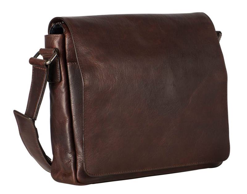 Leonhard Heyden Umhängetasche Messenger Bag (Set, 2-tlg), aus echtem Leder von Leonhard Heyden
