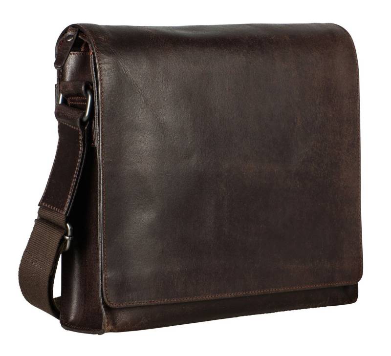 Leonhard Heyden Umhängetasche Messenger Bag (Set, 2-tlg), aus echtem Rindsleder von Leonhard Heyden
