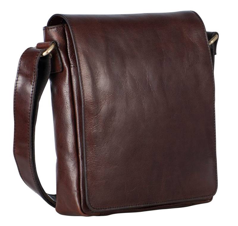 Leonhard Heyden Umhängetasche Messenger Bag (Set, 2-tlg), aus echtem Rindsleder von Leonhard Heyden