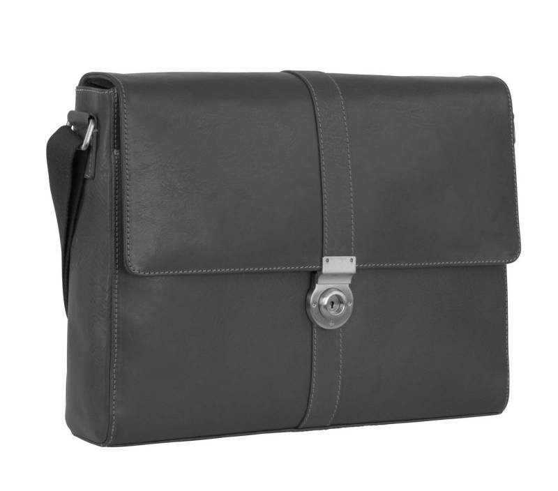 Leonhard Heyden Umhängetasche Messenger Bag (Set, 2-tlg), aus echtem Rindsleder von Leonhard Heyden
