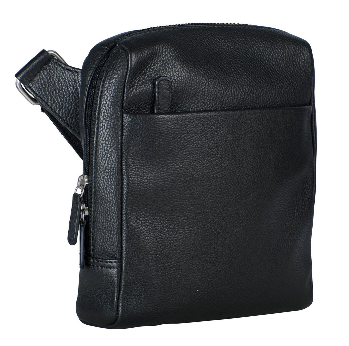 Leonhard Heyden Umhängetasche Zipped Messenger Bag (Set, 2-tlg), aus echtem Leder von Leonhard Heyden