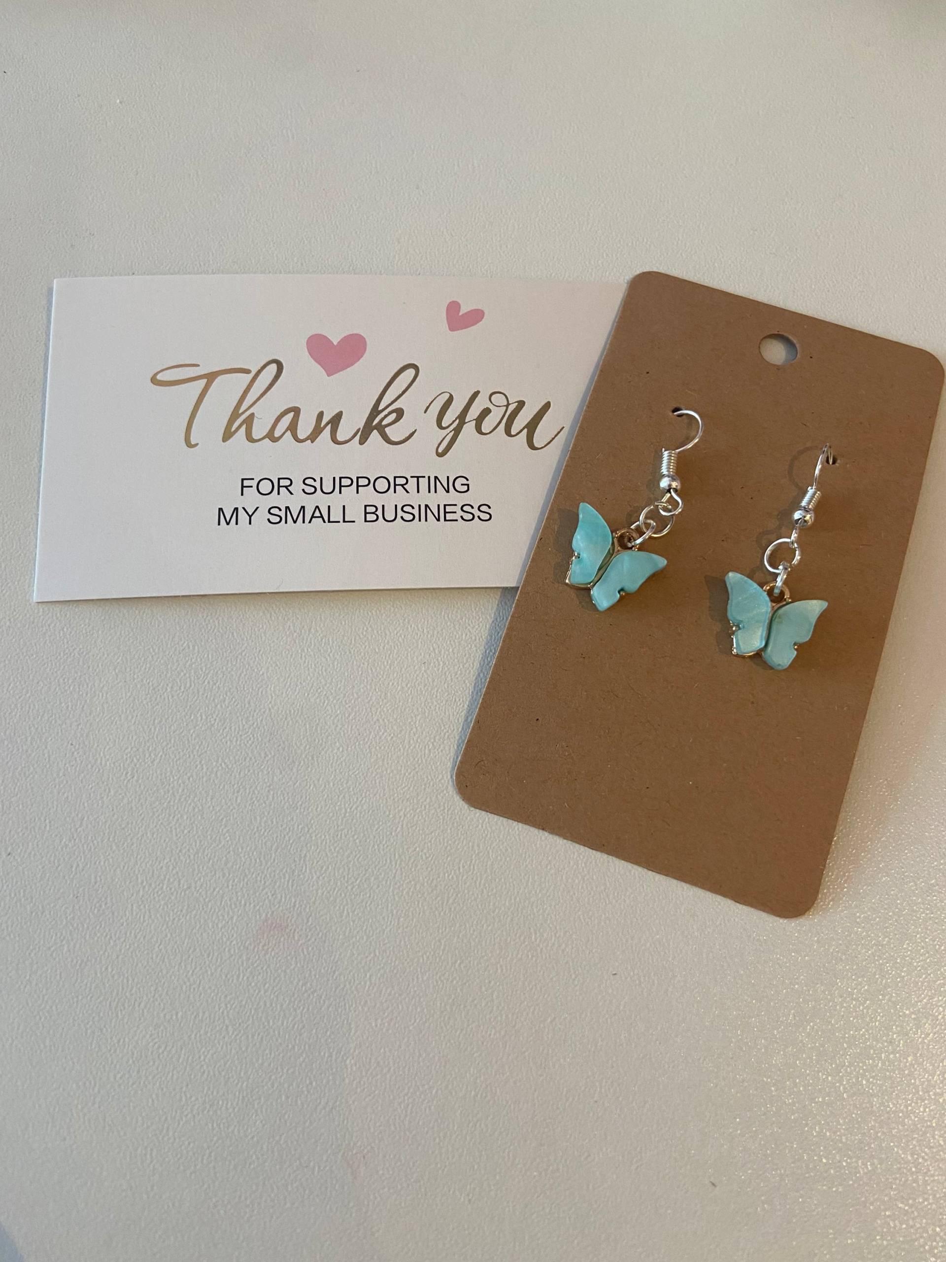 Schmetterling Ohrringe Verschiedene Farben Schmetterling Ohrringe Verschiedene Farben von LeoniesSchmuckwelt