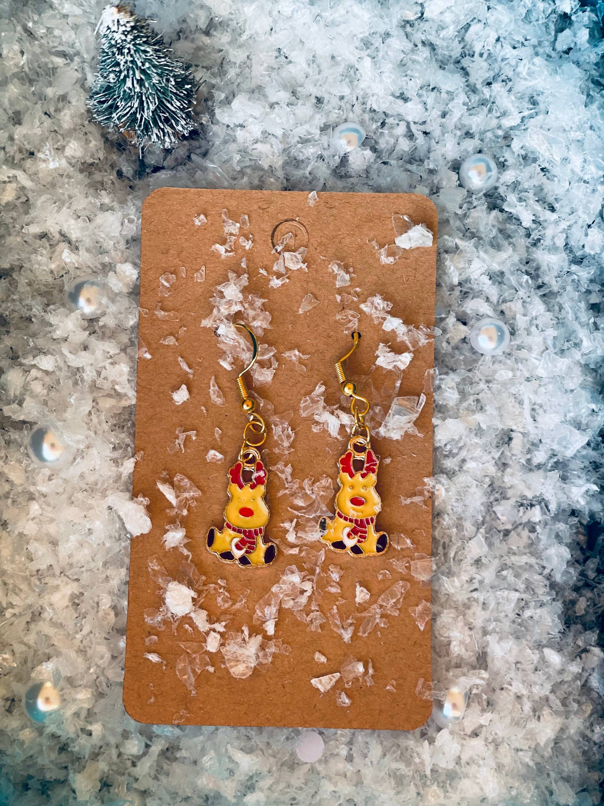 Weihnachtstiere Ohrring/Verschiedene Exemplare Xmas Weihnachtstiere Ohrring/Verschiedene Exemplare Xmas von LeoniesSchmuckwelt