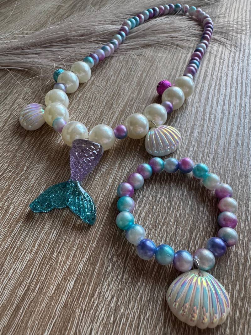 Diy Kinder Meerjungfrauen Schmuckset von Leoniesjewellery