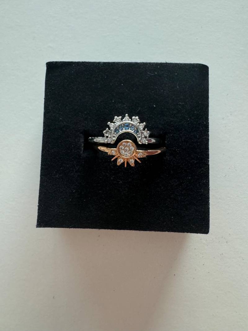 Sonne/Mond Ring Set Sonne/Mond Ring Set von Leoniesjewellery