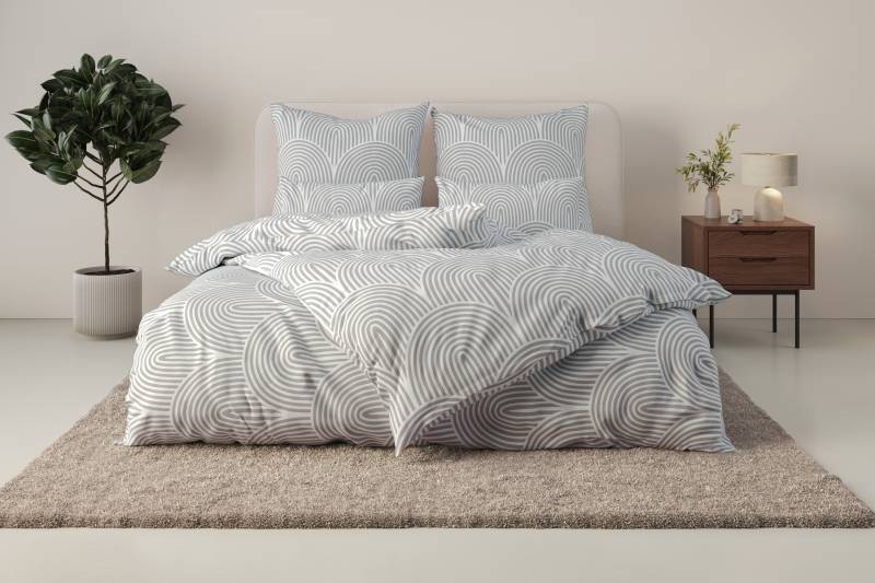 Leonique Bettwäsche "Matilda in Gr. 135x200 oder 155x220 cm" 3 Stk. tlg. Bettwäsche aus Baumwolle, Bettwäsche mit skandinavischem Design von Leonique