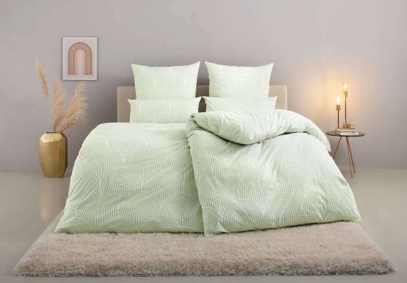 Leonique Bettwäsche "Matilda in Gr. 135x200 oder 155x220 cm" 2 tlg. Bettwäsche aus Baumwolle, Bettwäsche mit skandinavischem Design von Leonique
