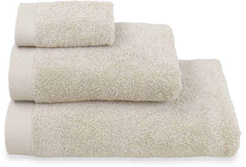 Leonique Handtuch Set ""Tailles" flauschige Hotel-Qualität", (3 St., 1 Gästetuch 30x30-1 Handtuch 50x100-1 Duschtuch 70x140) von Leonique