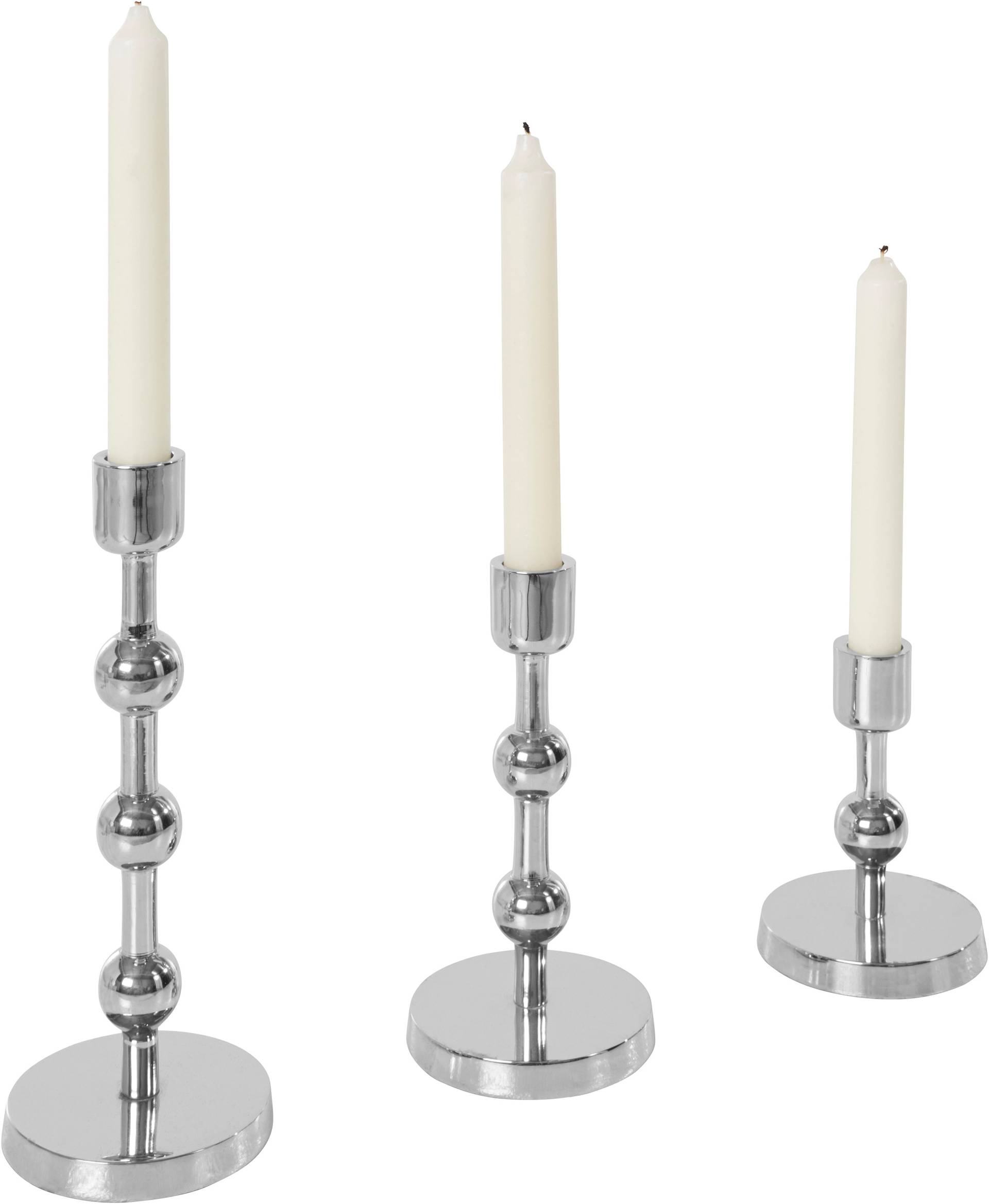 Leonique Kerzenständer "Elliose", (Set, 3 St.) von Leonique