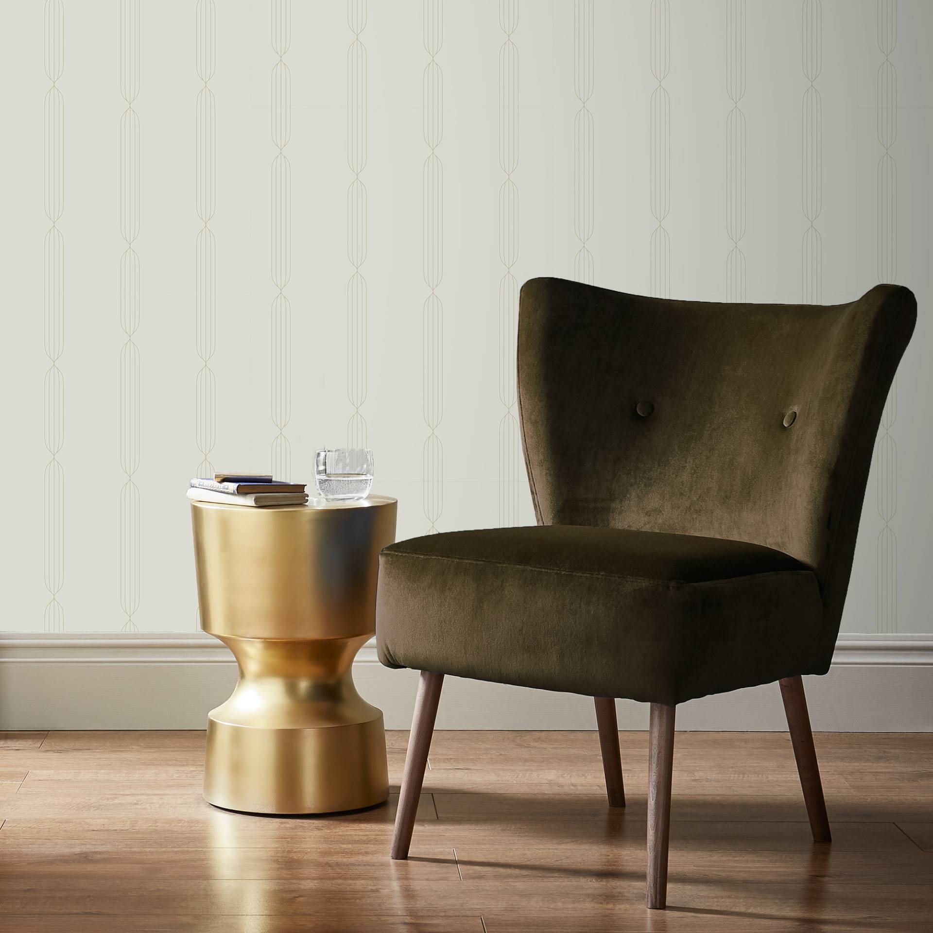 Leonique Vliestapete "Gael Diamond" Retro texturiert Design Tapeten von Leonique