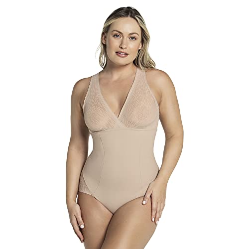 Leonisa Figurformender Shapewear Body mit Spitze von Leonisa