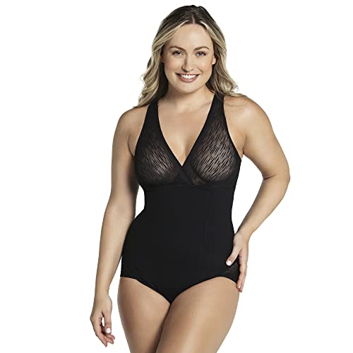 Leonisa Figurformender Shapewear Body mit Spitze von Leonisa